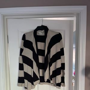 Striped cardigan